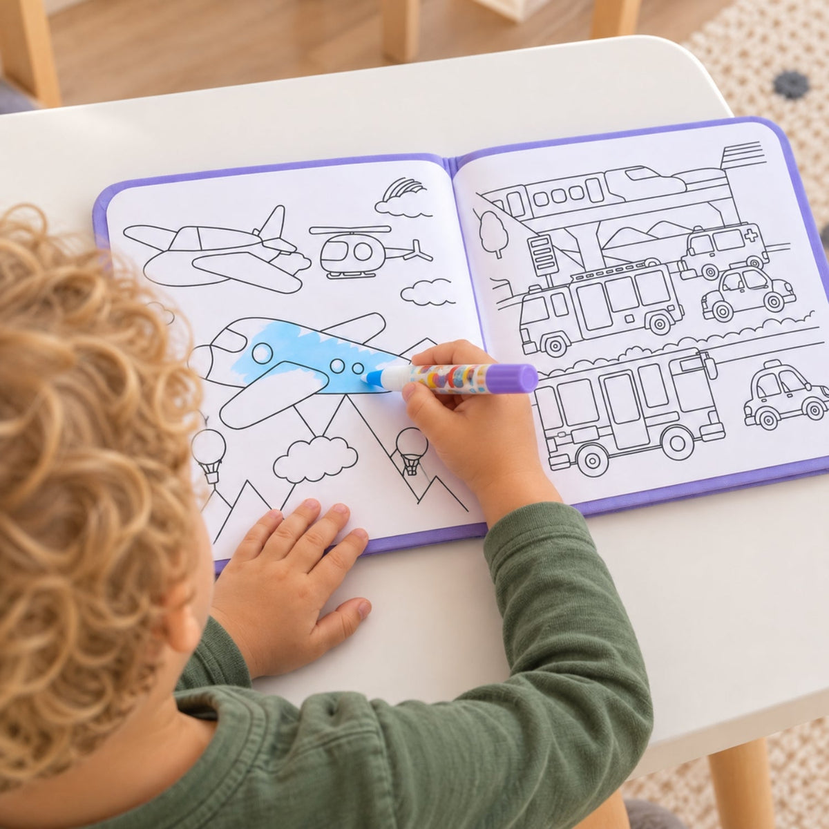 AquaWhimsy Water Coloring Book | Creative Fun for Toddlers