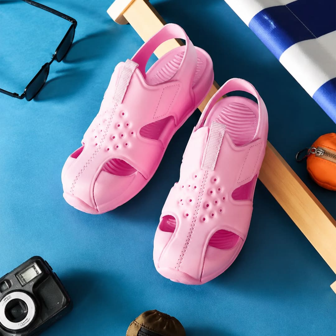 Seaside Breeze Toddler Sandals Aqua | Lightweight Non-Slip Footwear