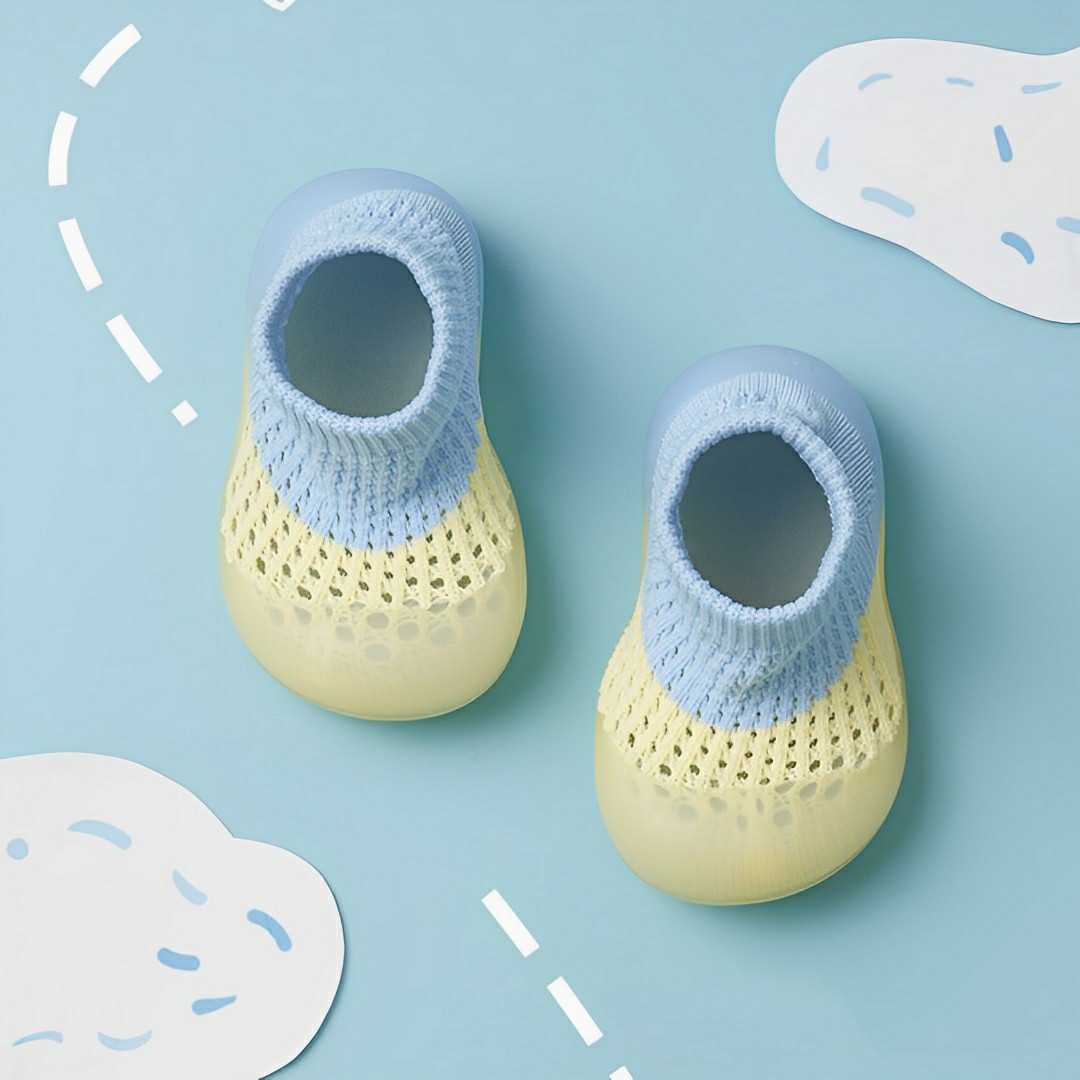 Gentle Steps Toddler Non-Slip Sock-Shoes | Comfortable First Walking Shoes