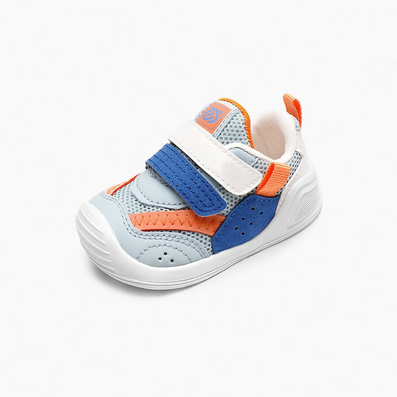 GentleStride Baby Sneakers Grey | Lightweight Non-Slip First Walking Shoes