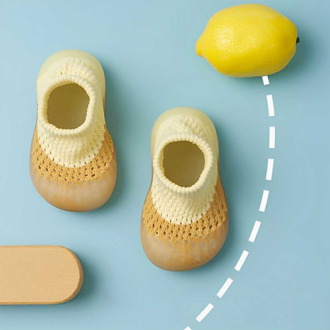 Gentle Steps Toddler Non-Slip Sock-Shoes | Comfortable First Walking Shoes