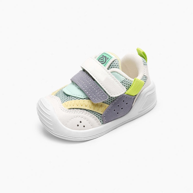 GentleStride Baby Sneakers Grey | Lightweight Non-Slip First Walking Shoes