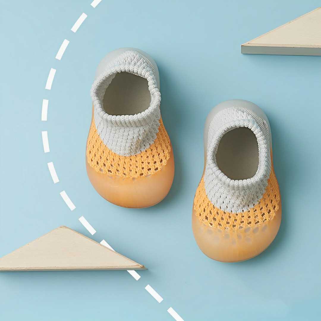Gentle Steps Toddler Non-Slip Sock-Shoes | Comfortable First Walking Shoes