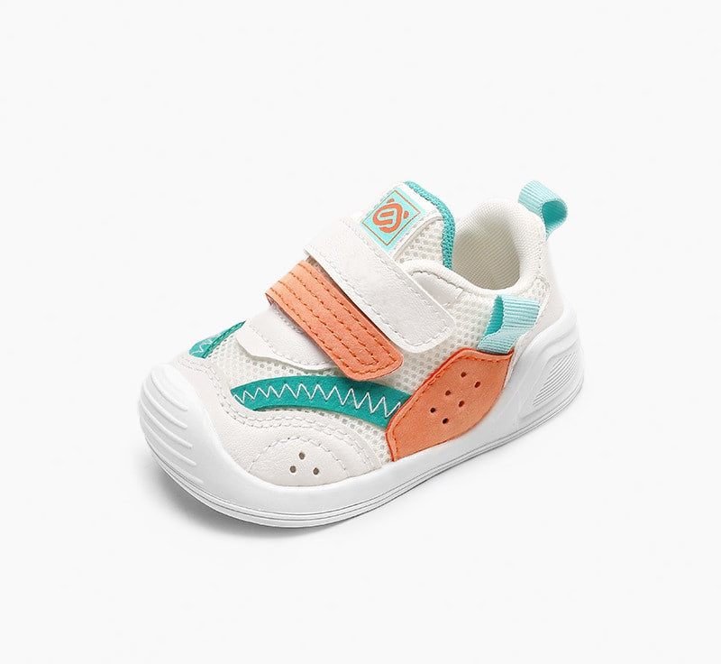 GentleStride Cut-Out Baby Sneakers | Breathable Summer First Walking Shoes