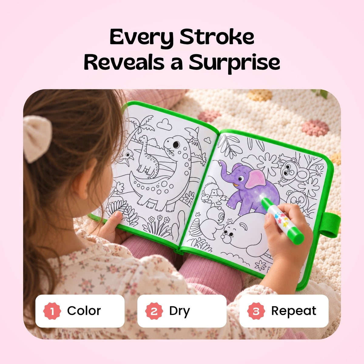 AquaWhimsy Water Coloring Book | Creative Fun for Toddlers