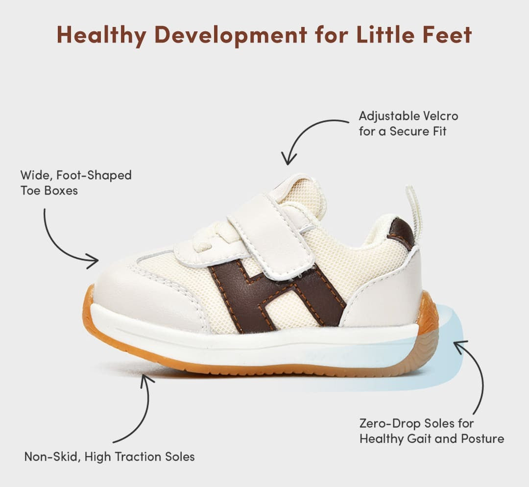 GentleStride Bow Baby Sneakers, image 2