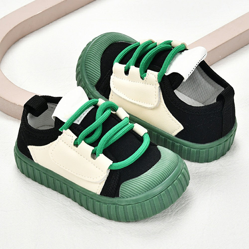 GentleStride Baby Sneakers Grey | Lightweight Non-Slip First Walking Shoes