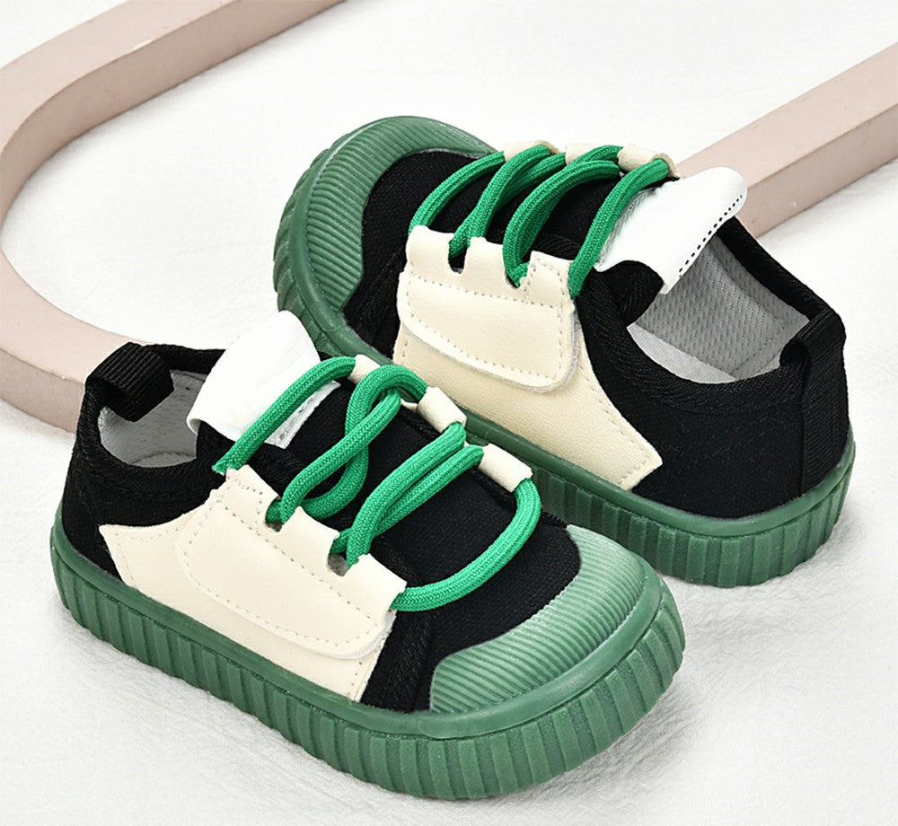 GentleStride Toe-Cap Baby Sneakers | Breathable Soft Sole First Walking Shoes