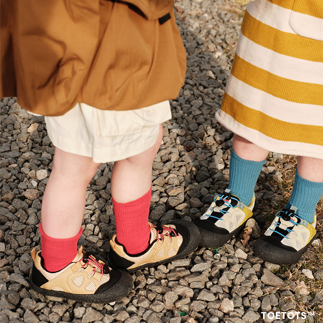 TerraStride Toddler Sneakers Grey | Lightweight Non-Slip Baby Shoes