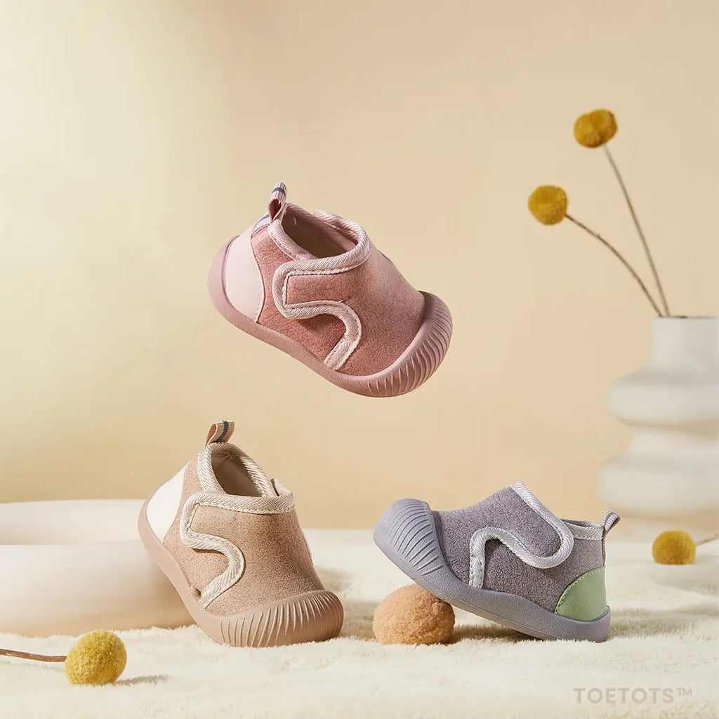 Whispering Willow Baby Shoes Blush | Soft Sole First Walking Shoes