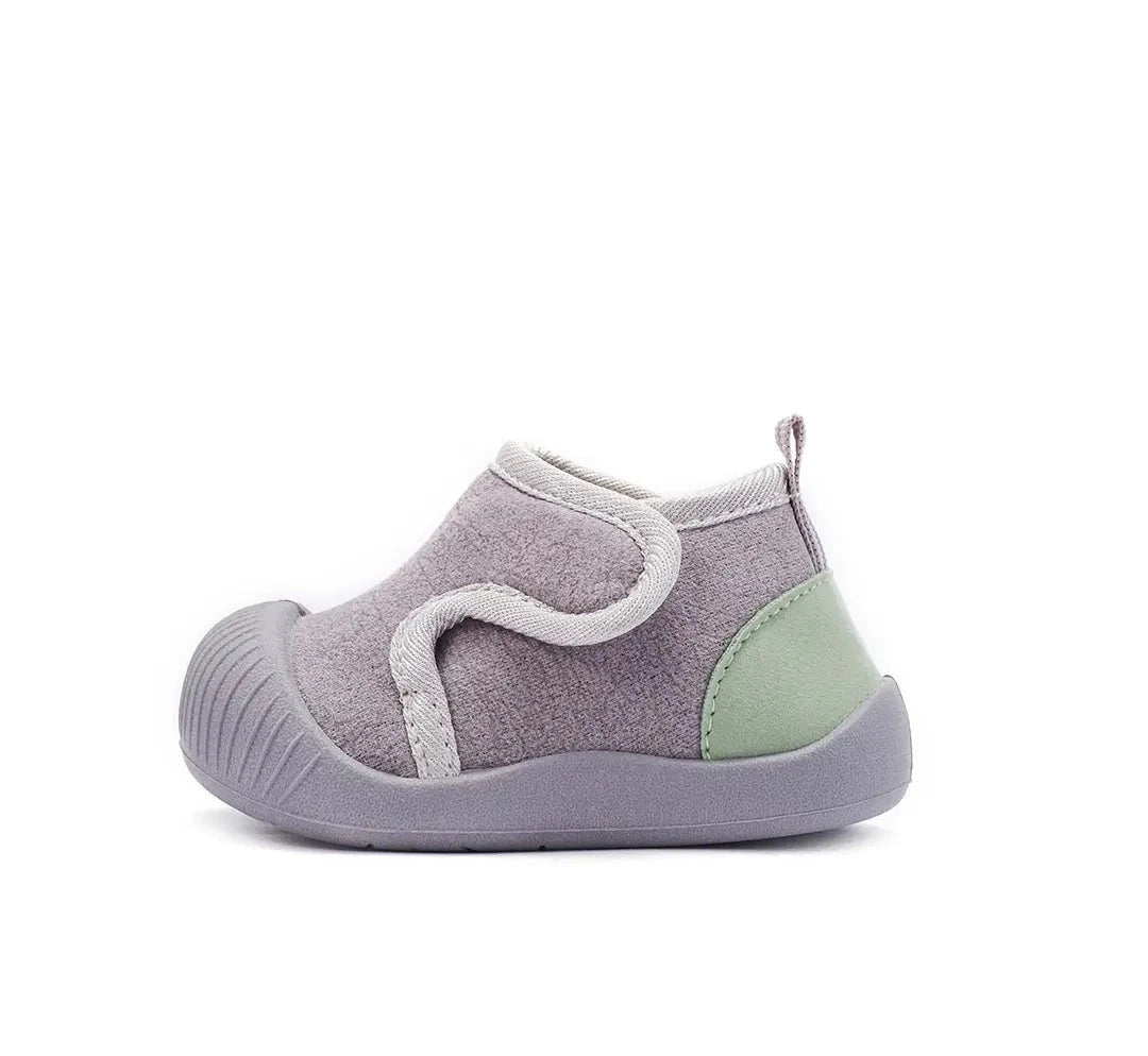 Gentle Breeze Baby Shoes in Grey