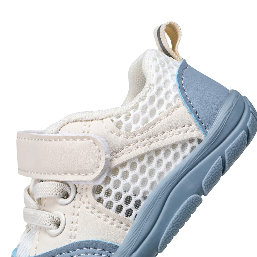 WhisperWalk Baby Sneakers Grey | Lightweight Non-Slip First Walking Shoes