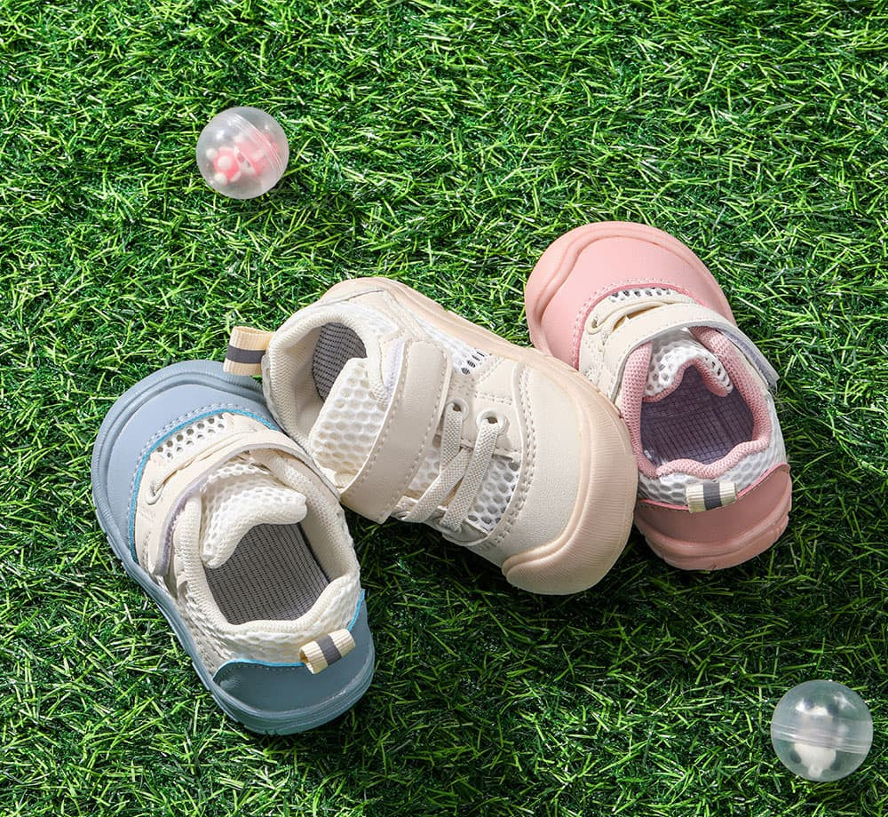 GentleWave Baby Sneakers | Non-Slip First Walking Shoes