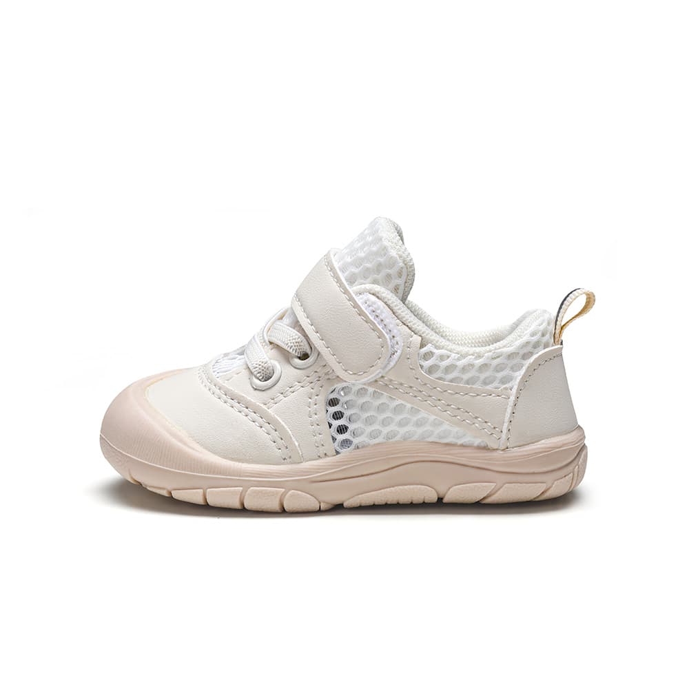 WhisperWalk Baby Sneakers Grey | Lightweight Non-Slip First Walking Shoes