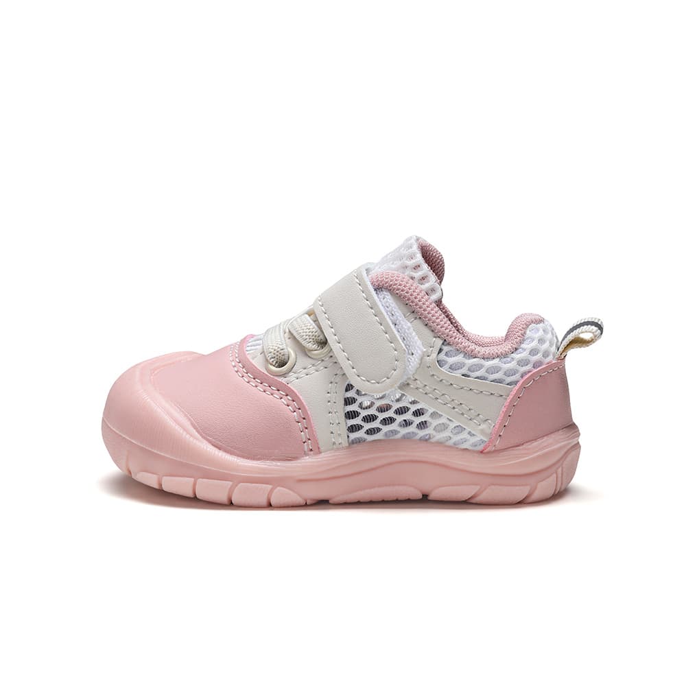 WhisperWalk Baby Sneakers Grey | Lightweight Non-Slip First Walking Shoes