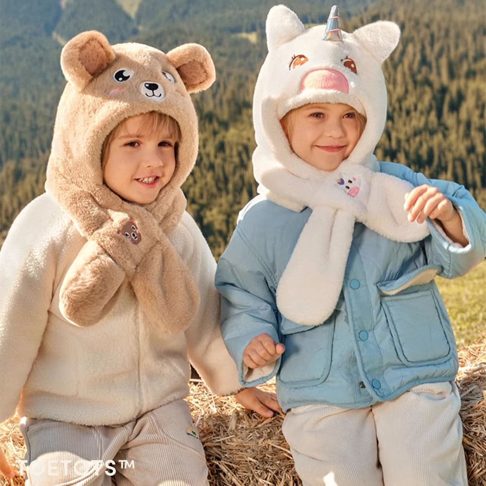CuddlePaw Winter Hat | Cozy Animal-Themed Baby Beanie