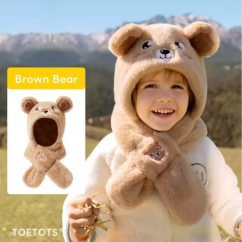 CuddlePaw Winter Hat | Cozy Animal-Themed Baby Beanie