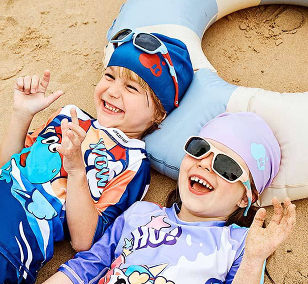 AquaWave Swim Cap for Babies | Lightweight Waterproof Swimwear
