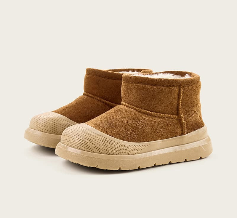 Frosty Paws Toddler Snow Boots in Brown
