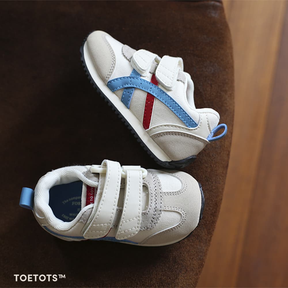 GentleStride Kids Sneakers Navy | Breathable Soft Sole Toddler Shoes