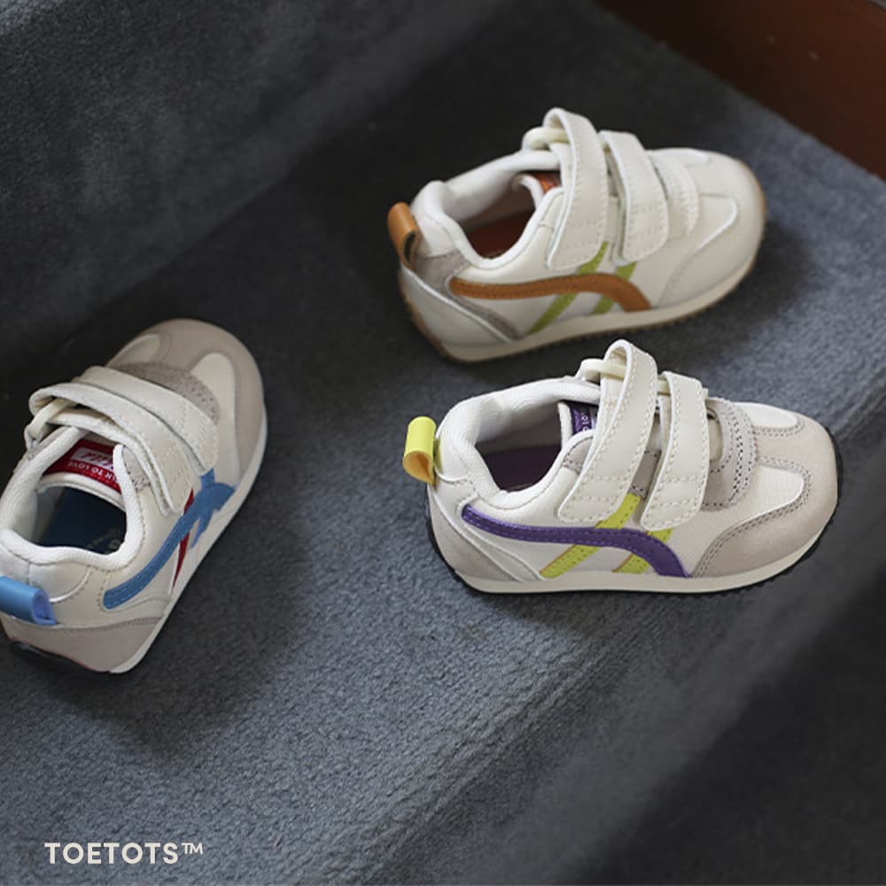 GentleStride Kids Sneakers Navy | Breathable Soft Sole Toddler Shoes