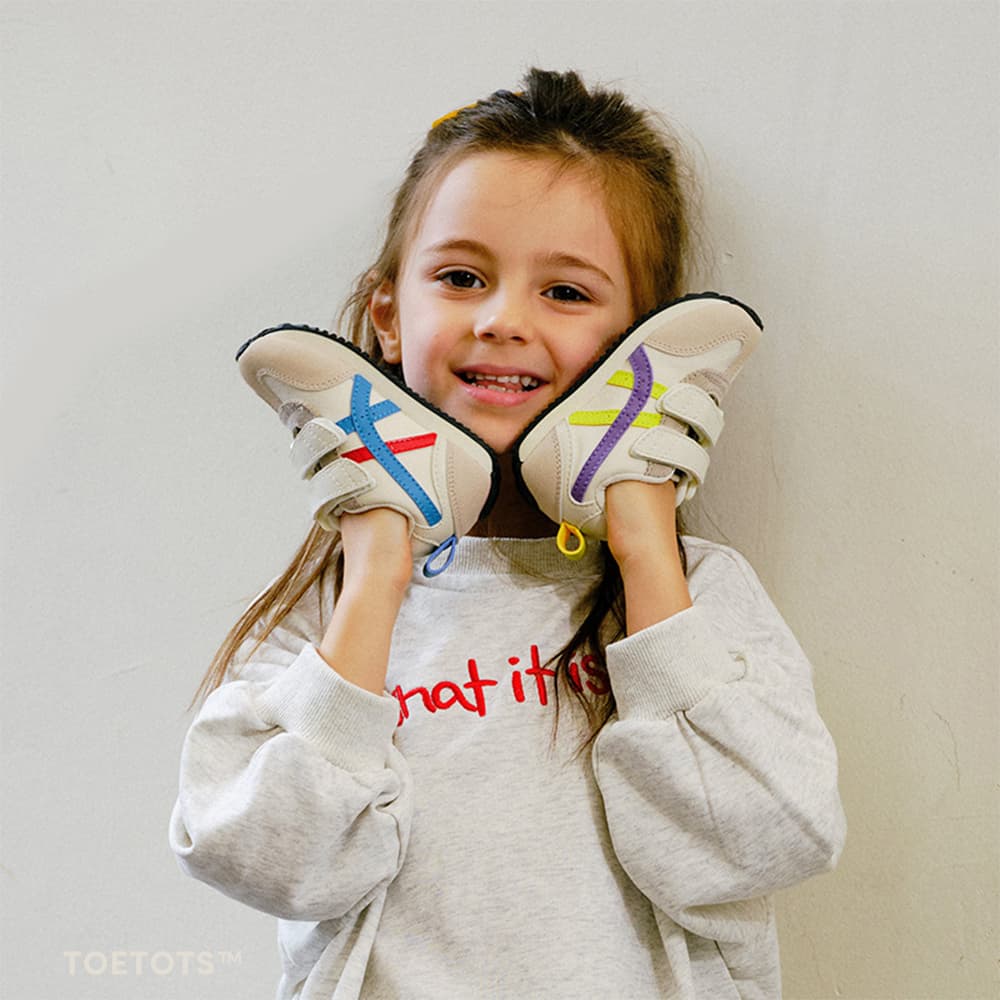 GentleStride Kids Sneakers Navy | Breathable Soft Sole Toddler Shoes
