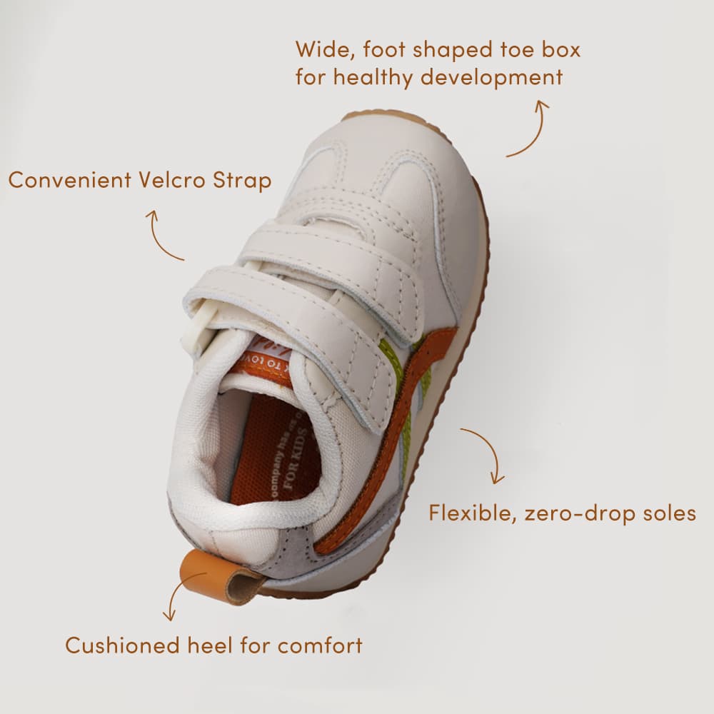 GentleStride Kids Sneakers Navy | Breathable Soft Sole Toddler Shoes