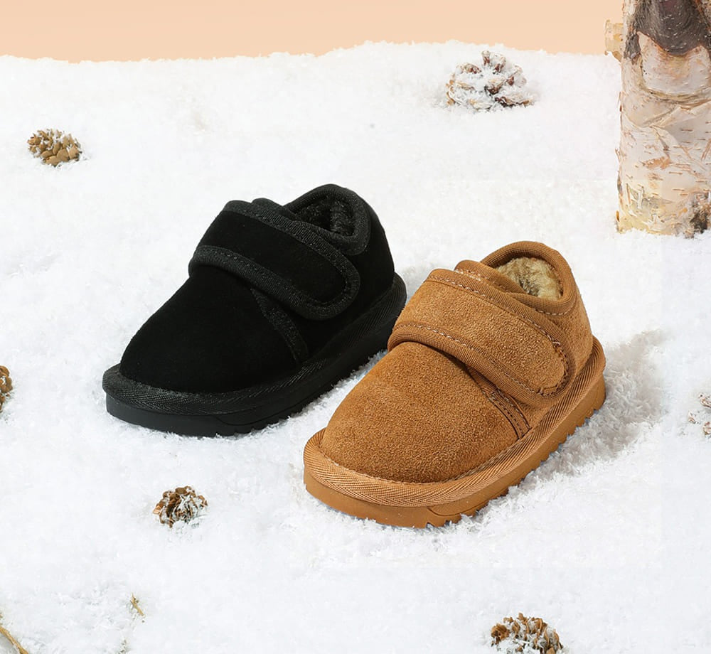 WhisperWalk Suede Toddler Winter Boots, image 7