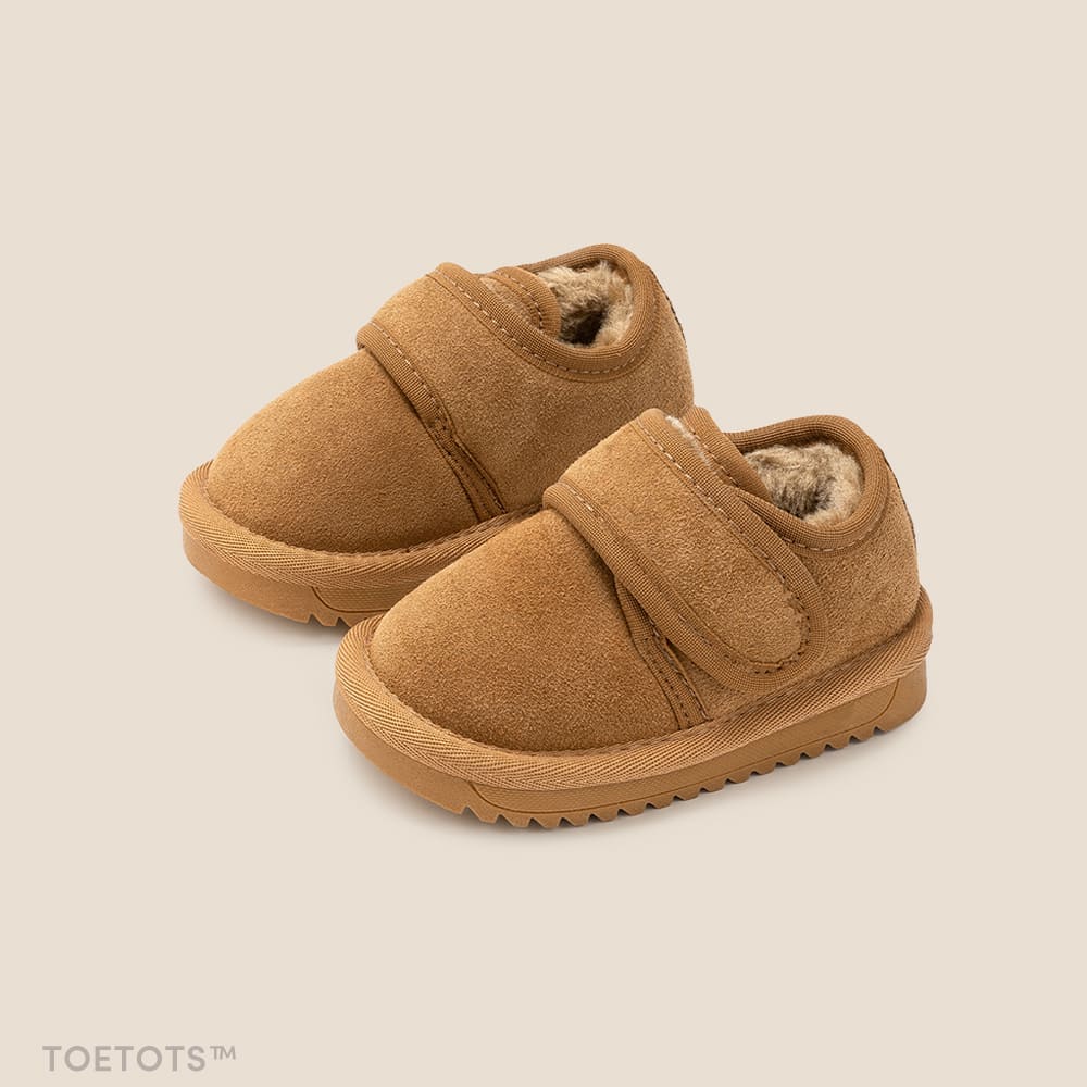 WhisperWalk Kids Winter Boots Grey | Cozy Non-Slip Footwear