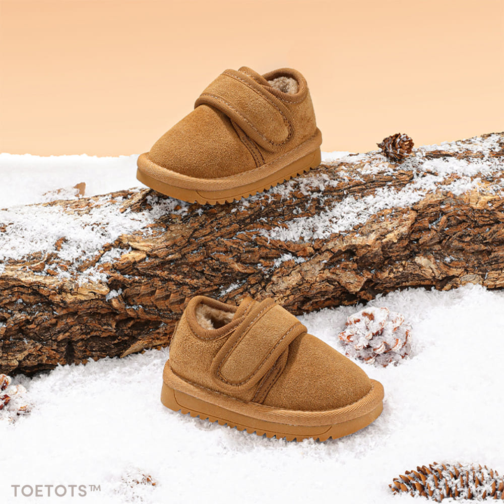 WhisperWalk Kids Winter Boots Grey | Cozy Non-Slip Footwear
