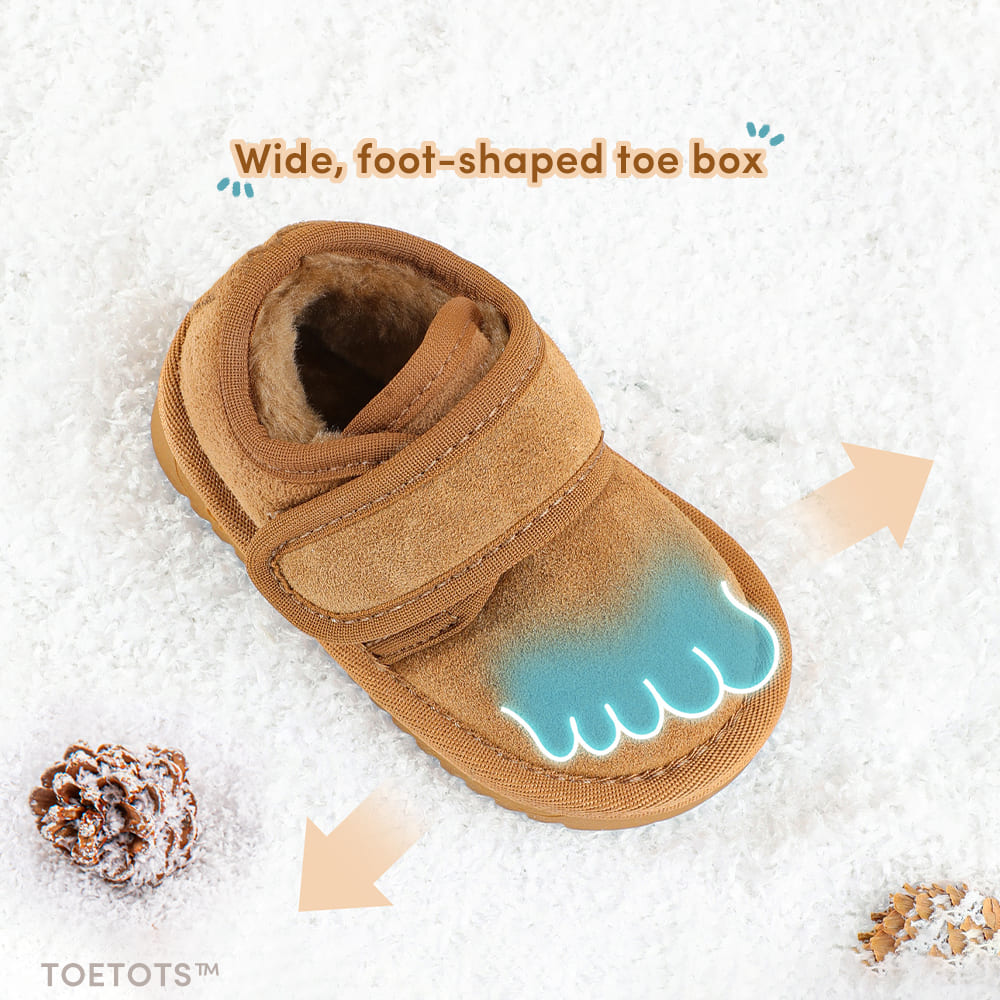 WhisperWalk Kids Winter Boots Grey | Cozy Non-Slip Footwear