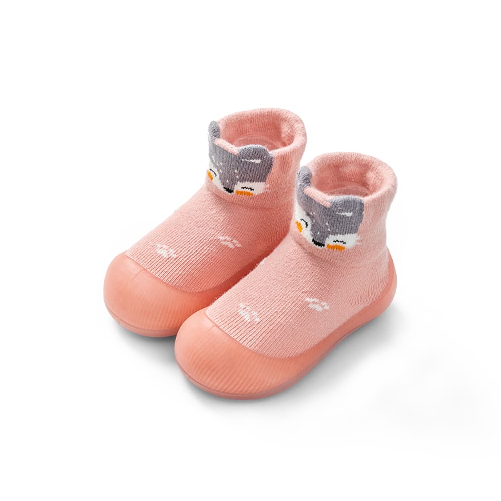 Starlit Paws Toddler Shoes Grey | Non-Slip Soft Sole Sneakers