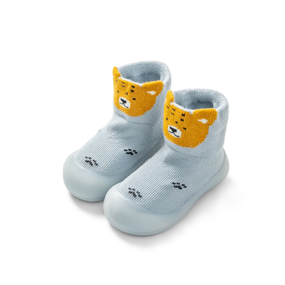 Starlit Paws Toddler Shoes Grey | Non-Slip Soft Sole Sneakers
