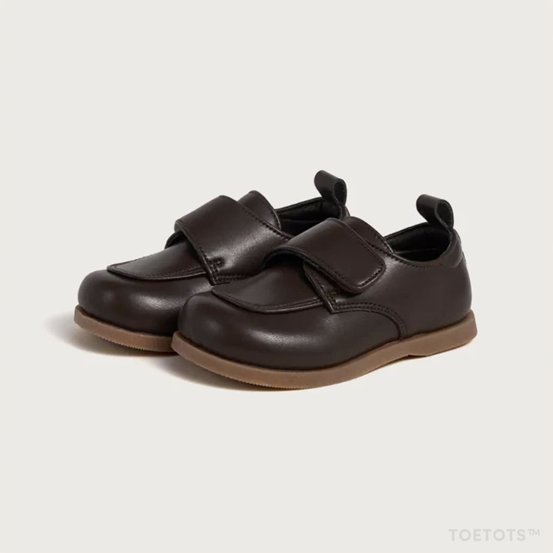 GentleStride Dress Shoes White | Soft Sole Toddler Footwear