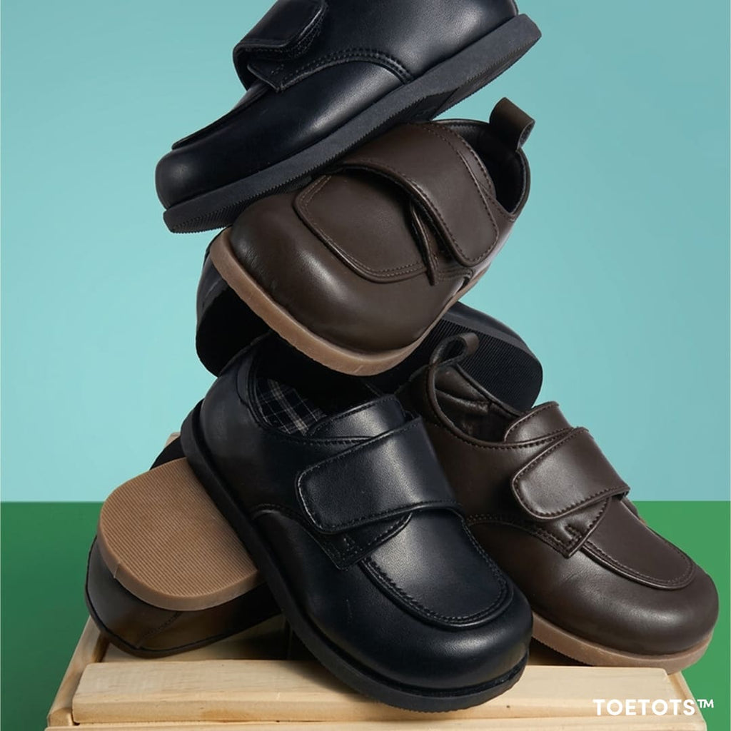 GentleStride Dress Shoes White | Soft Sole Toddler Footwear