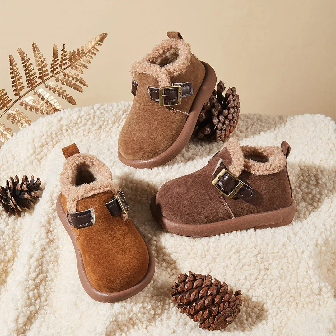 CozyPaw Toddler Winter Boots | Non-Slip Soft Sole Shoes