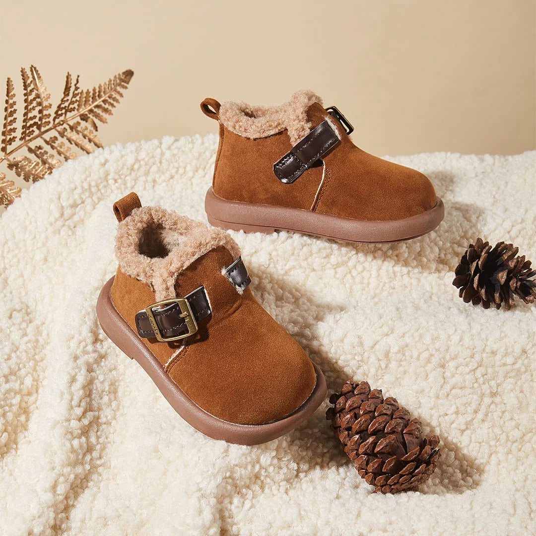 CozyPaw Toddler Winter Boots | Non-Slip Soft Sole Shoes