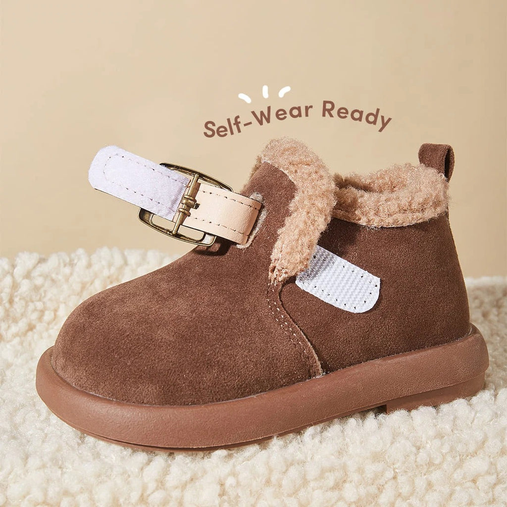 CozyPaw Toddler Winter Boots | Non-Slip Soft Sole Shoes