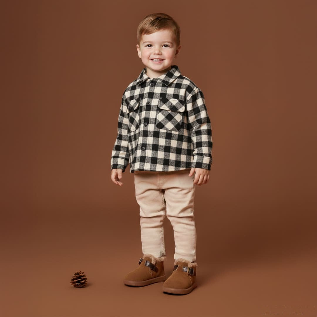 CozyPaw Toddler Winter Boots | Non-Slip Soft Sole Shoes