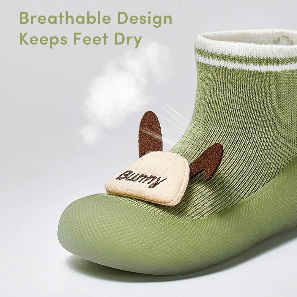 GentleHop Non-Slip Toddler Shoes | Cozy Soft Sole Baby Sneakers