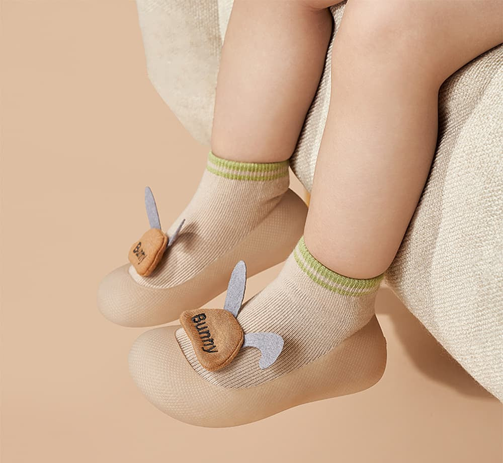Whimsical Hop Non-Slip Toddler Shoes | Cosy Soft Sole Sneakers
