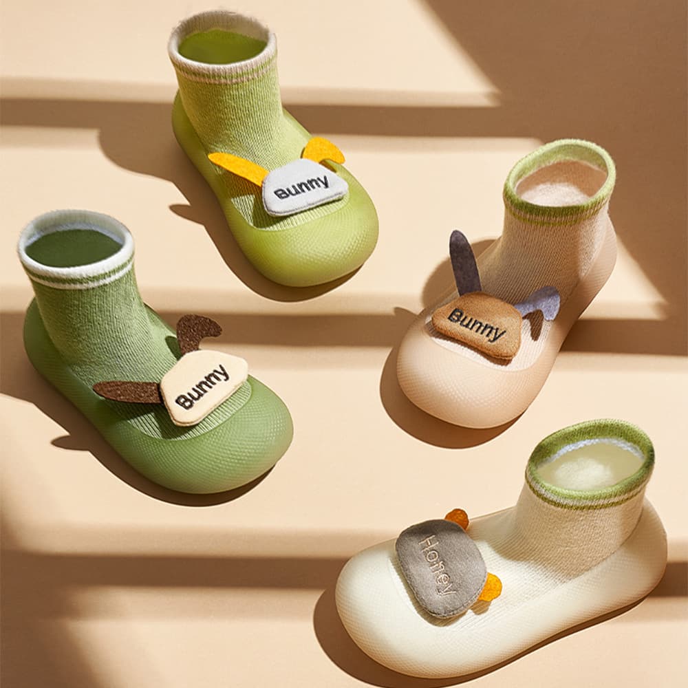 GentleHop Non-Slip Toddler Shoes | Cozy Soft Sole Baby Sneakers