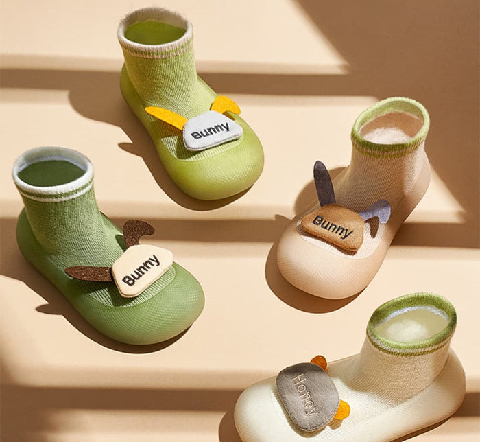 Whimsical Hop Non-Slip Toddler Shoes | Cosy Soft Sole Sneakers
