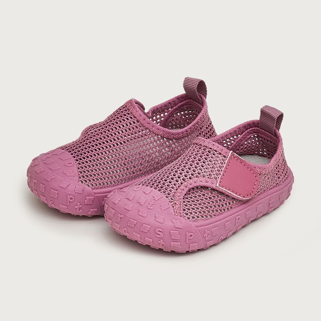 GentleStride Baby Sneakers Grey | Lightweight Non-Slip First Walking Shoes