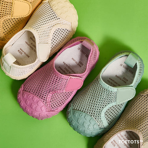 CuddleStep Baby Sneakers White | Lightweight Non-Slip First Walking Shoes