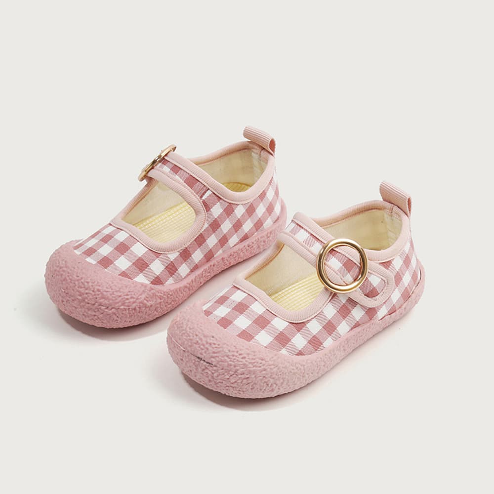 Sweet Blossom Mary Jane Baby Shoes Blush | Soft Sole Toddler Footwear