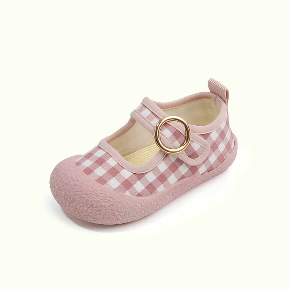 Sweet Blossom Mary Jane Baby Shoes Blush | Soft Sole Toddler Footwear