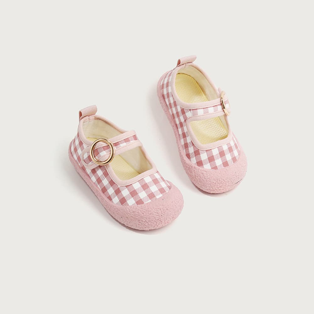 Sweet Blossom Mary Jane Baby Shoes Blush | Soft Sole Toddler Footwear