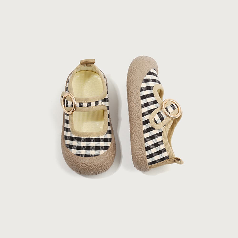 Sweet Blossom Mary Jane Baby Shoes Blush | Soft Sole Toddler Footwear
