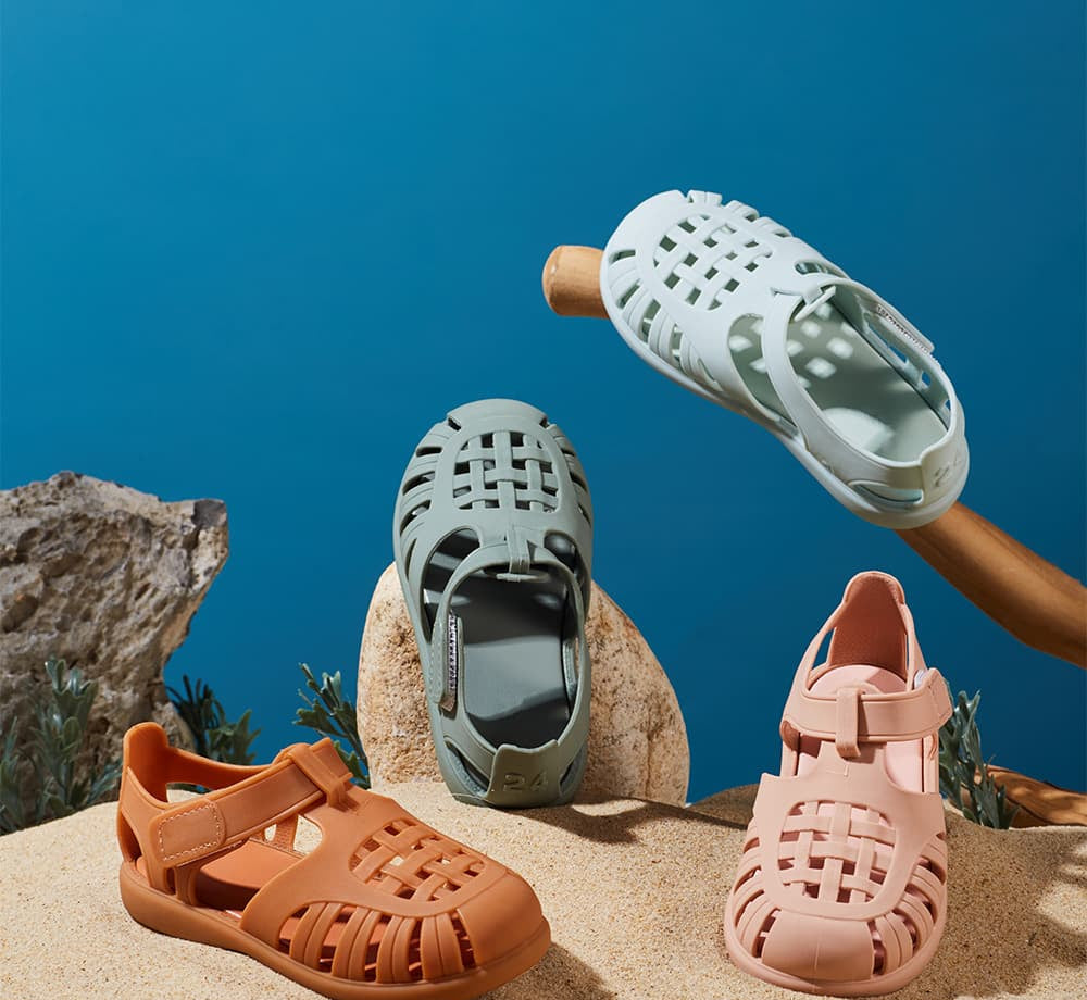 Coral Breeze Toddler Sandals | Lightweight Non-Slip Shoes
